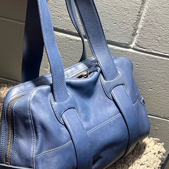 Mount Jacob color blue shoulder, Handbag - Picture 3 of 9